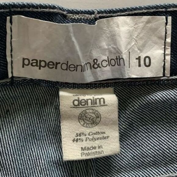 Paper Denim & Cloth Boy's Slim Straight Jeans Blue Size 10 - Picture 3 of 9